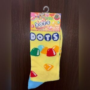 DOTS NOVELTY CREW SOCKS NWT MEN’S SHOE SIZE 8-12
